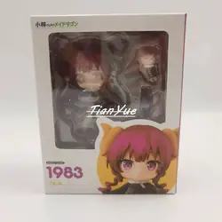 Anime Miss Kobayashi's Dragon Maid Iruru 1983 Cute Version Articulated Action Figure Model Toy 10cm