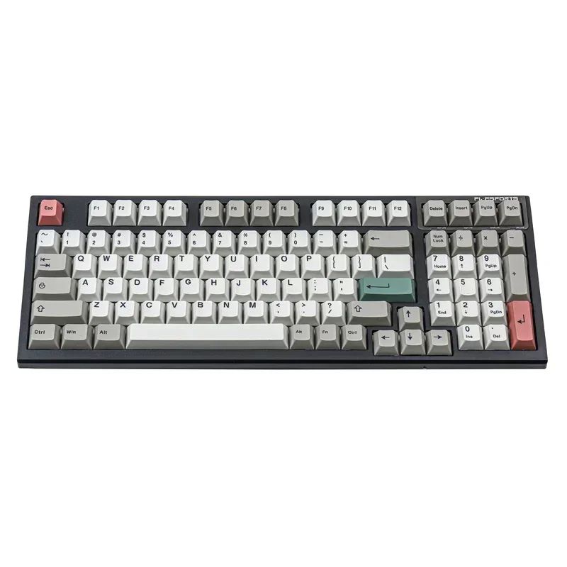 Clássico vintage cinza 9009 sublimação PBT Keycaps FILCO G80-3000 104 87 98 99 teclas