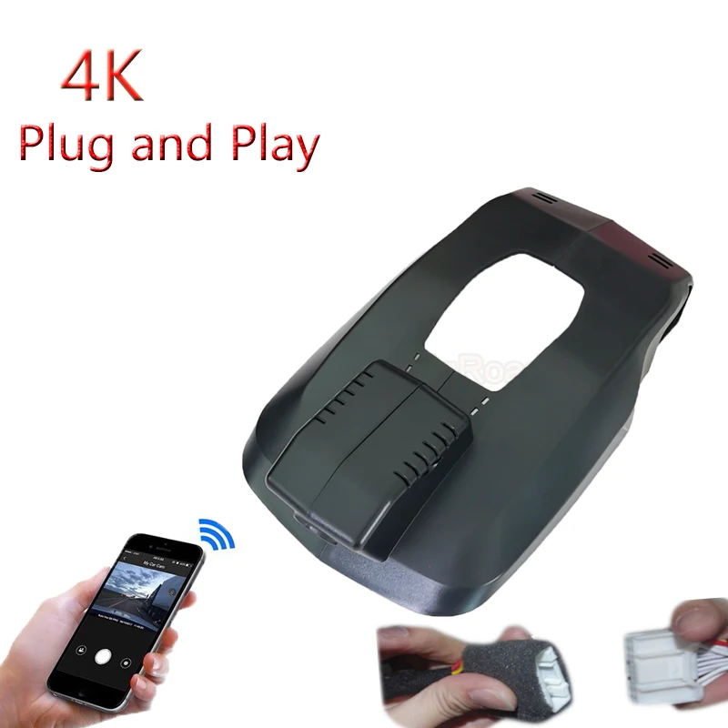 4K Plug And Play For Xiaopeng G3 G3i 2019 2021 2020 Car Video Recorder Wifi DVR Dash Cam Camera FHD 2160P