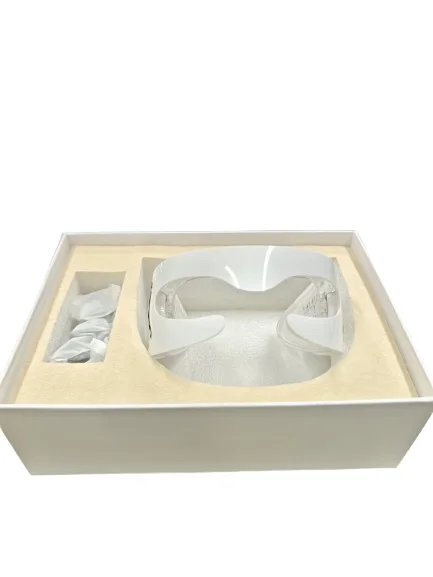 

Массажер для релаксации глаз — красный светодиод, вибрация, тепло, уменьшение напряжения и улучшение сна