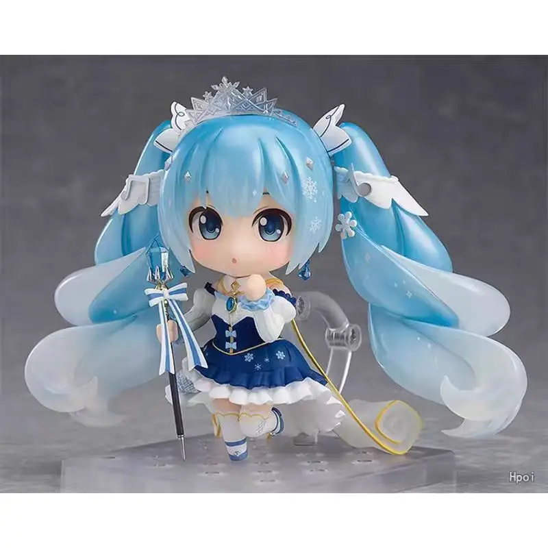 

In Stock Original GSC Snow Miku 2019 10th Anniversary Snow Princess Ver. Brand New Genuine Action Figure Anime Model Toy Gift