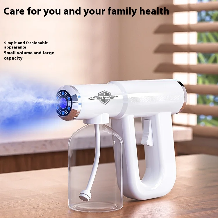 Pistola pulverizadora desinfectante multifuncional, esterilizador de aire, desinfección de Alcohol, esterilización, pistola de nebulización de líquidos para el hogar