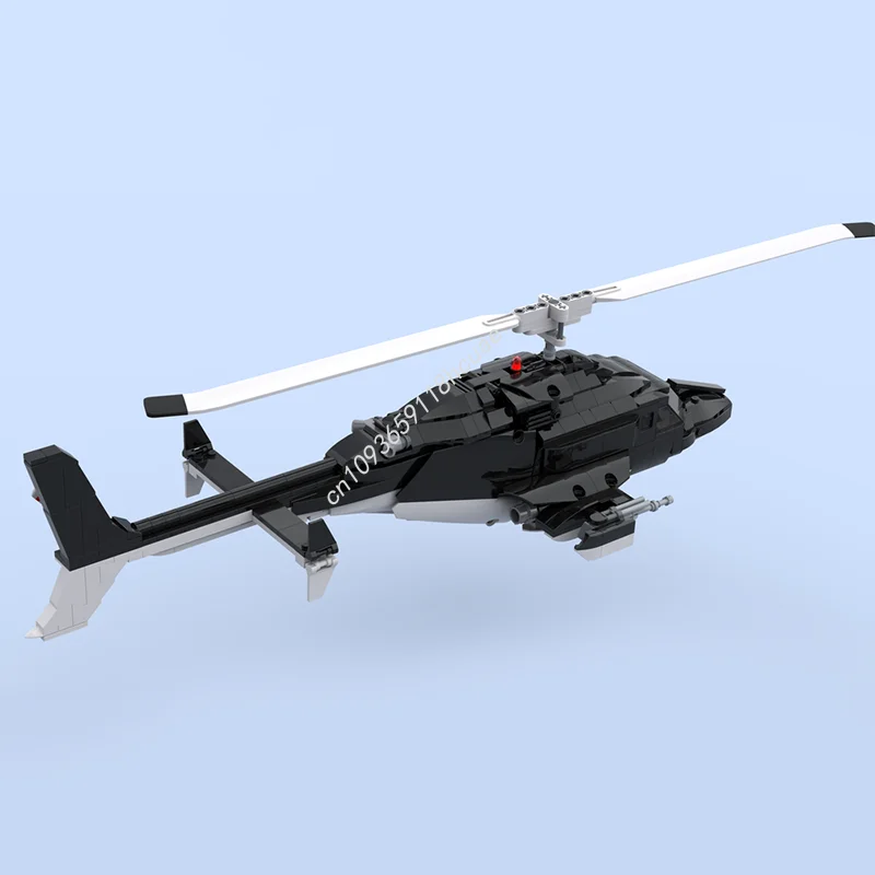 1042 pièces MOC MOCturnal AIRWOLF cloche ville modèle blocs de construction cadeau de noël Architecture jouets assembler bricolage idée éducation brique