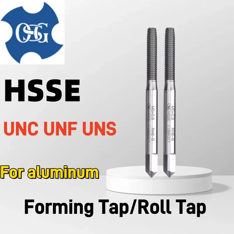 Japan OSG HSSE JIS Standard Forming Tap UNC UNF UNS 2-56 3-48 4-40 6-32 8-32 3/16 10-24 1/4 5/16 3/8 Machine Screw Thread Taps