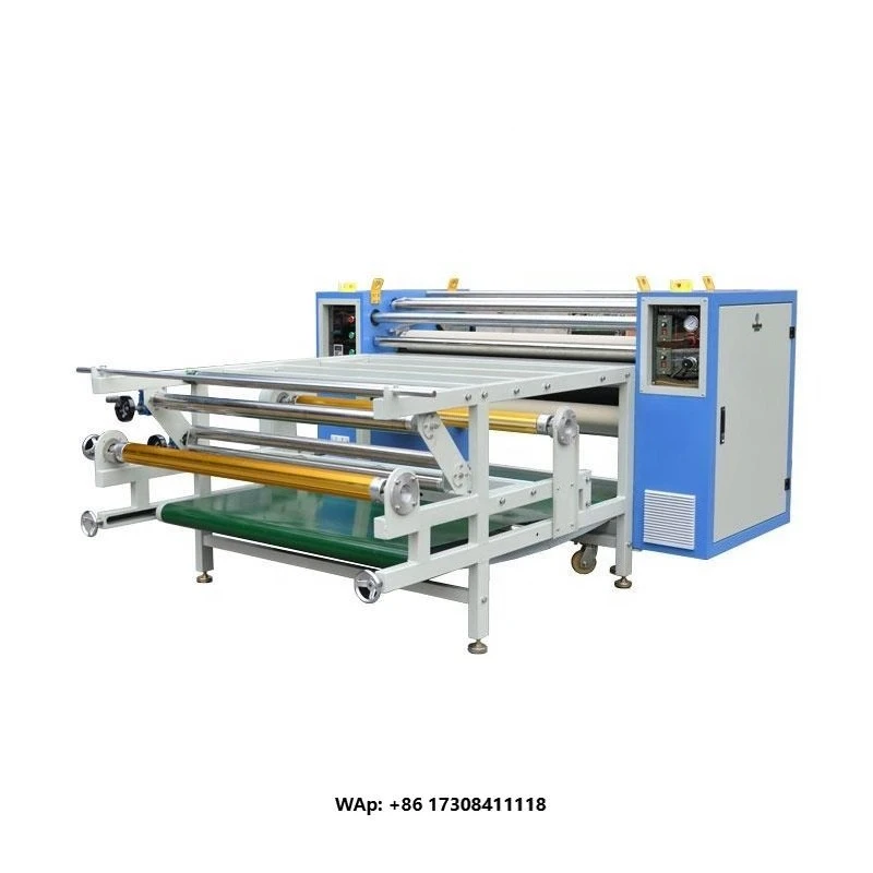 Auto Multifunctional Fabric Textile Calender New Heating Roll Heat Press Roller Sublimation Heat Transfer Machine Garments