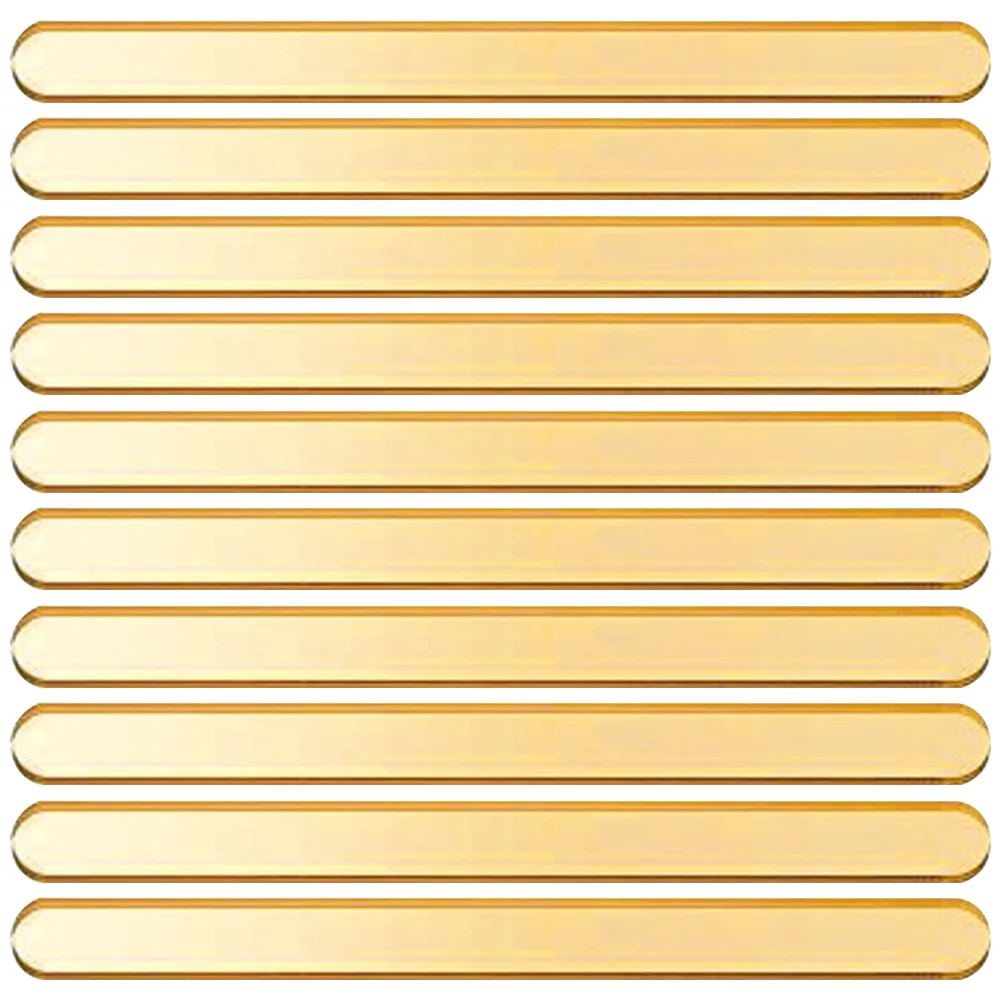 

50 Pcs Popsicle Ice Cream Stick Child Lollipops Cake Acrylic Dessert Supply Making Materials