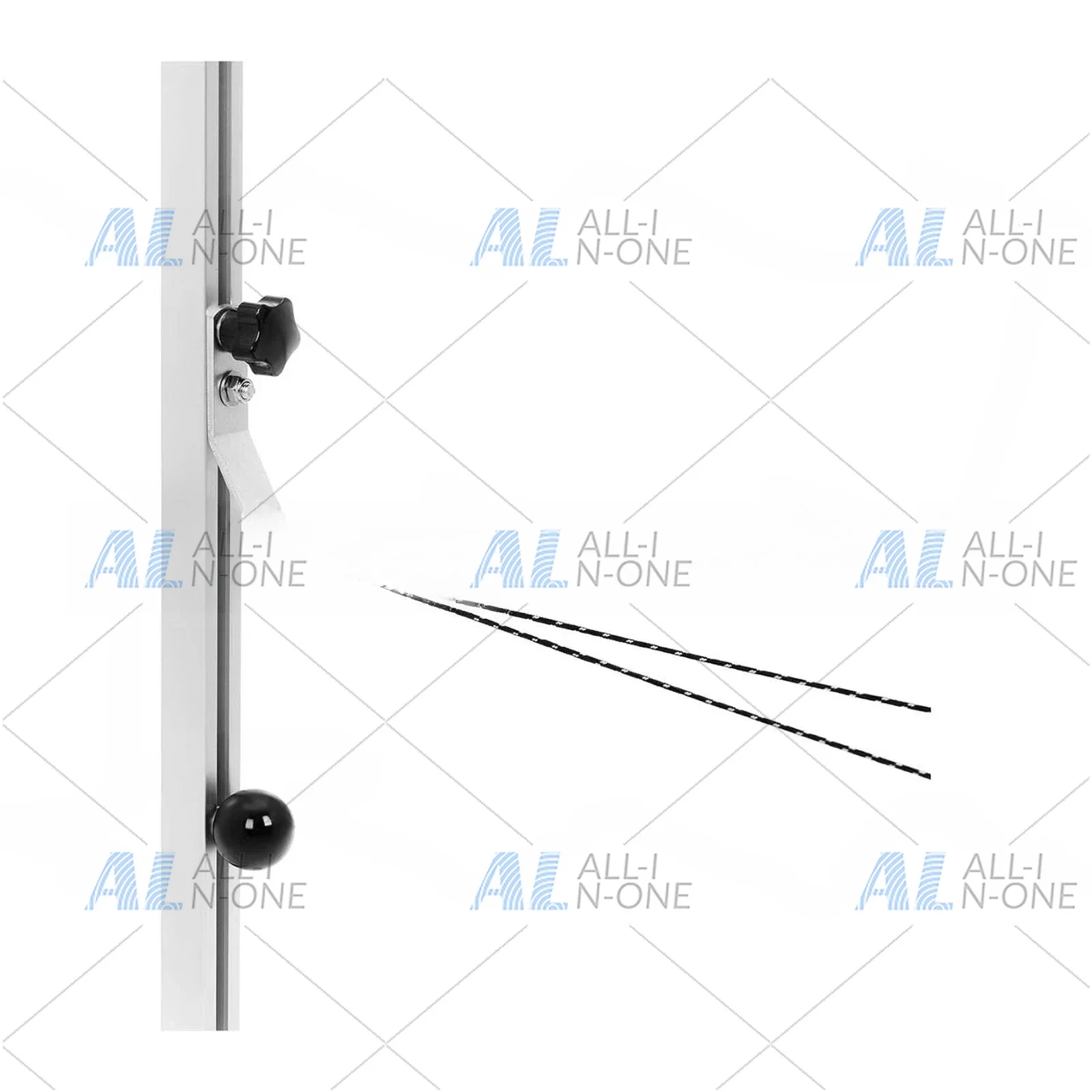 Assemble chainsaw opening frame winch, opening artifact, saw plate auxiliary wheel