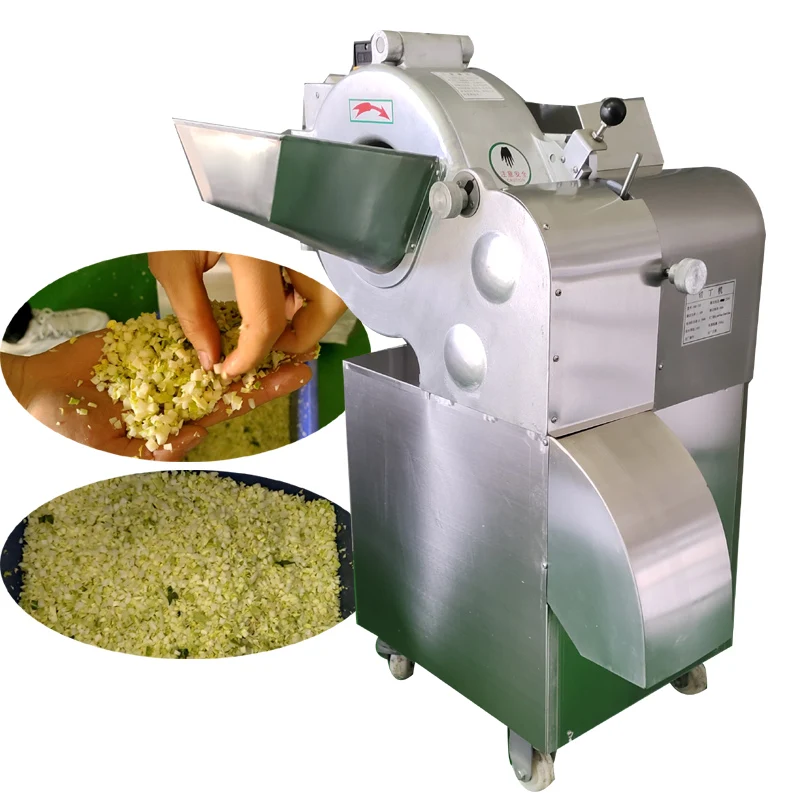 

Vegetable Dicing Machine For Carrot Fruit Slices Potato Shredding Granules Electric Commercial Vegetable Cutting Machine