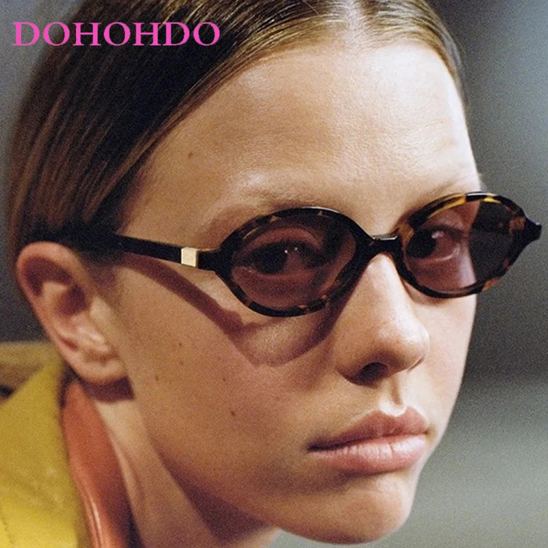 

Vintage Small Frame Oval Women Sunglasses 2025 Brand Designer Classic Sunglass Men Outdoor Travel Driving Shades Ladies UV400