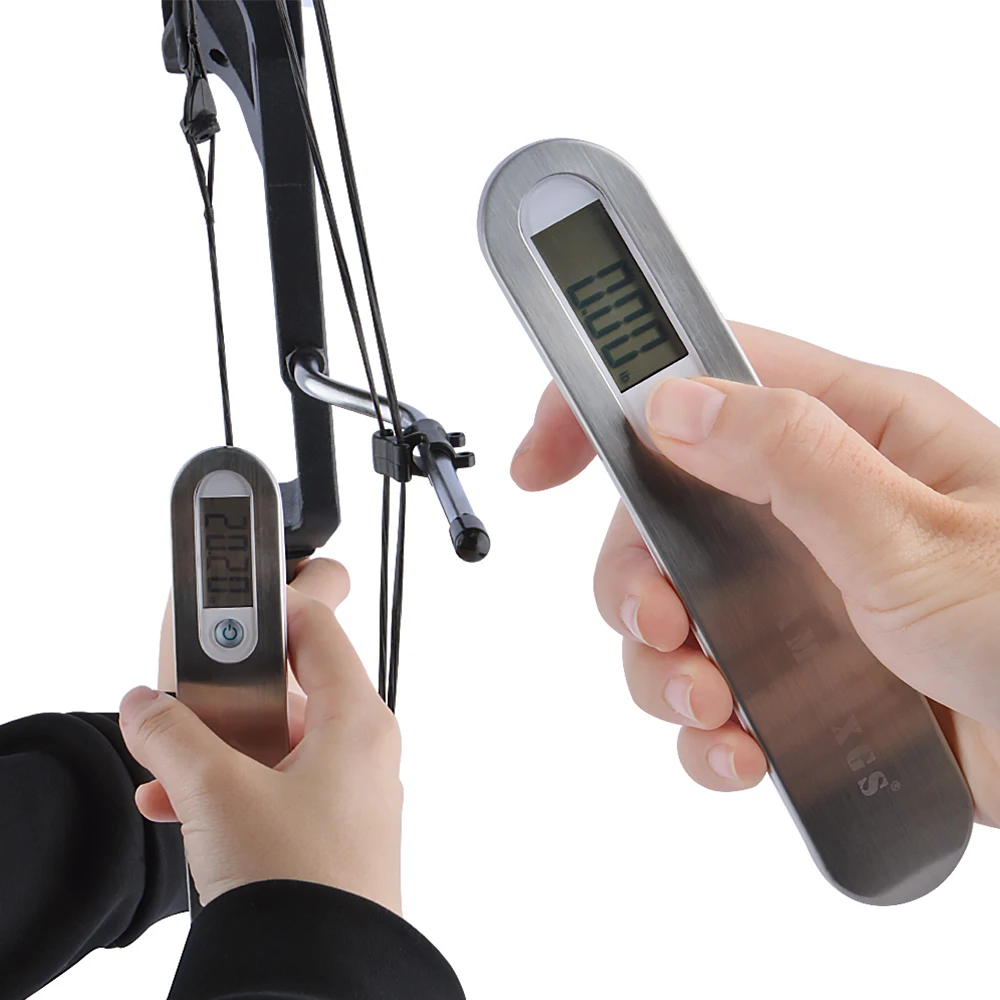 

Archery Bow Scale Luggage Scale Portable Electronic Scale Weight suitcase Travel Hanging Steelyard Hook Accessories