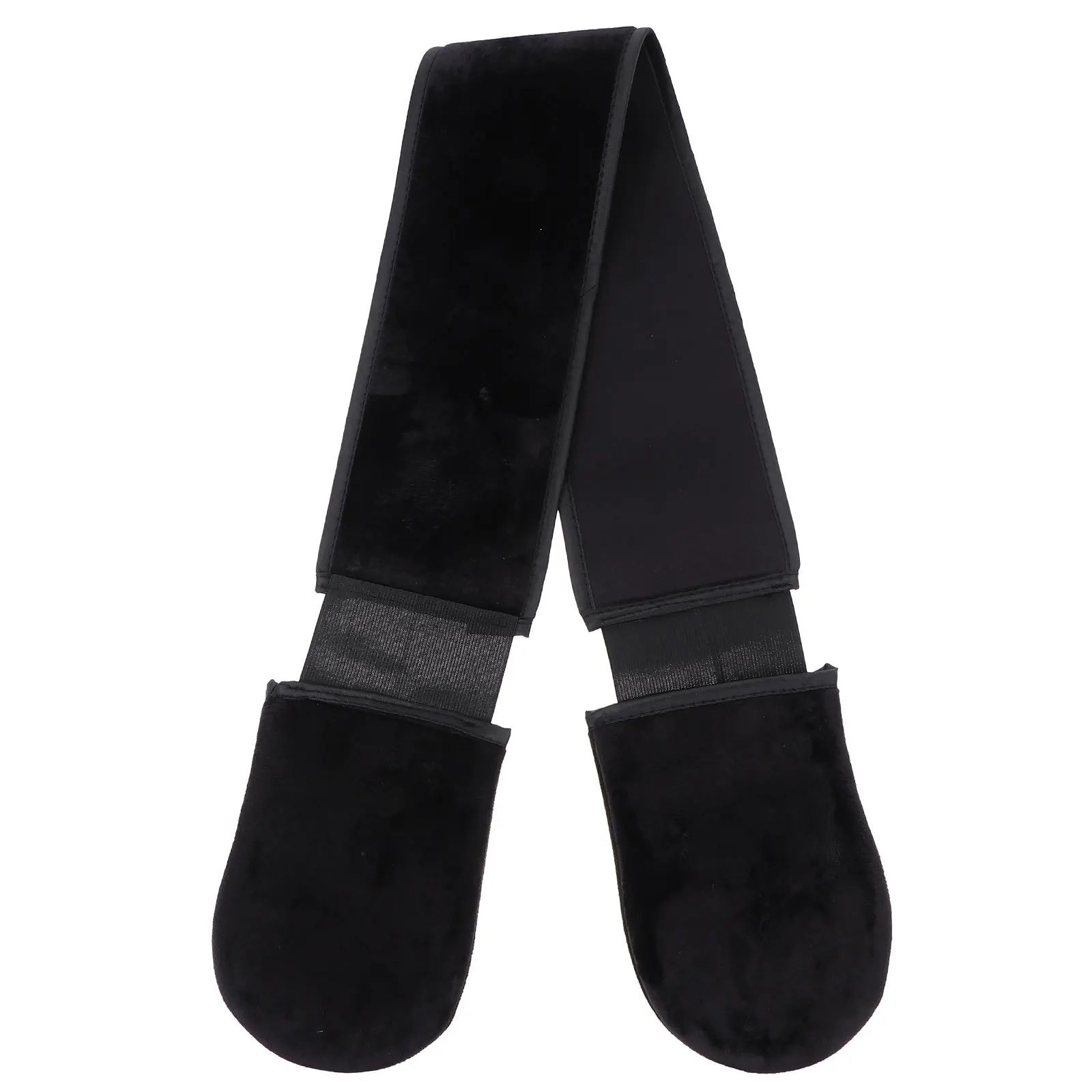 1 قطعة منظف الجسم حمام فرشاة حزام أسود شريط طويل تصميم مريح دائم الاستحمام أداة امتصاص الرطوبة الجلد ودية