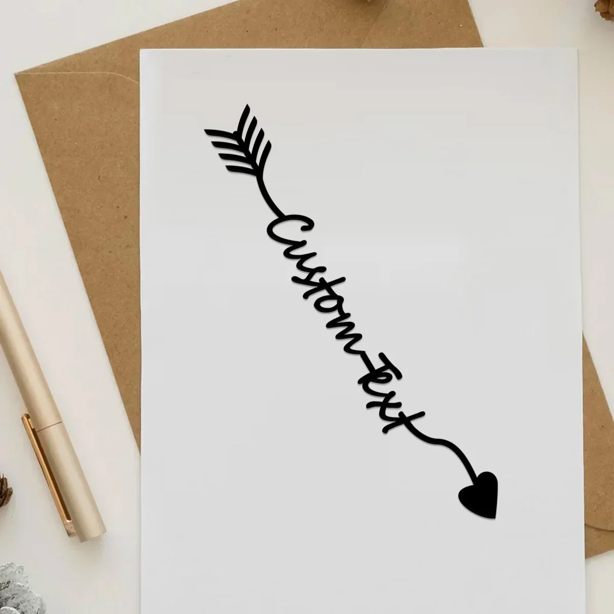 Custom Personalized-Bookmark, Book Lover Gift, Arrow Bookmark, Christmas Gift, Teacher Gift, Unique Bookmark, -Name, Bookworm Gi