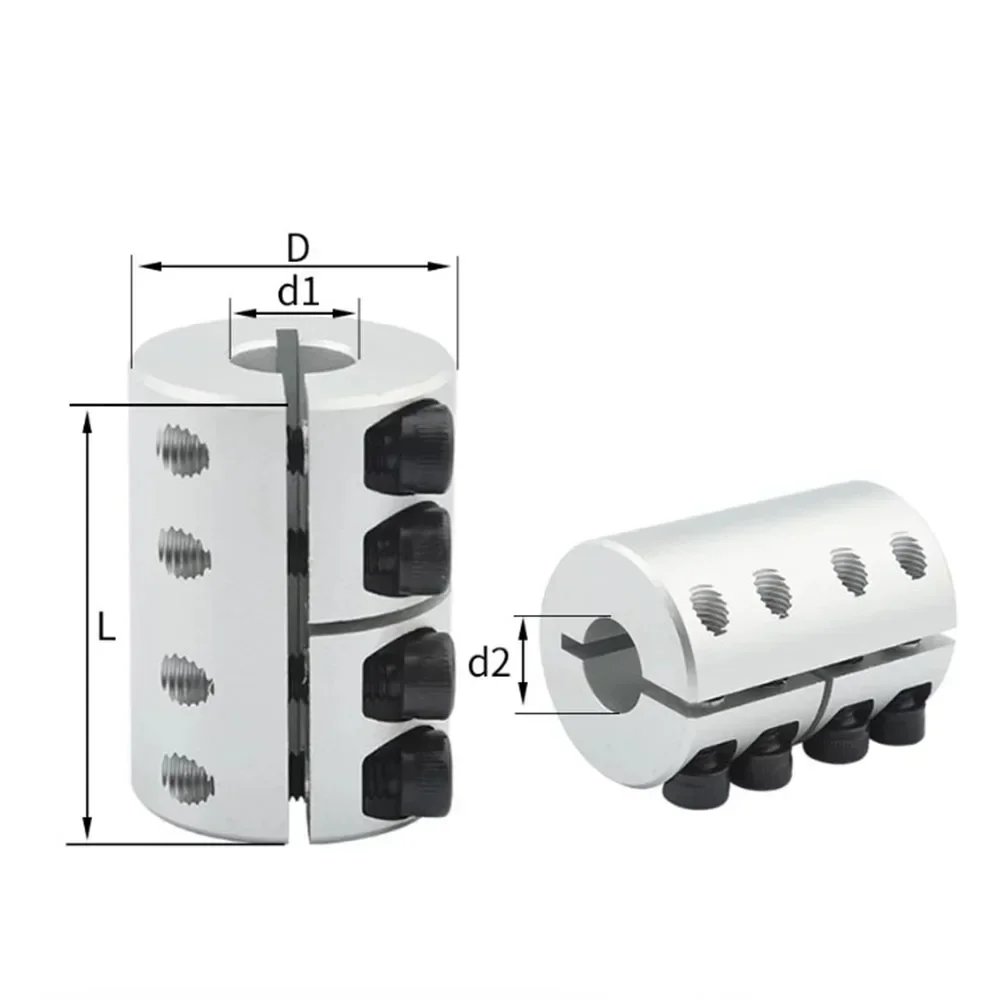 

Aluminum Shaft Coupler D32L45 D25L40 Lightweight and Integrated Design for Stepper Motor Applications Anti Oil Features