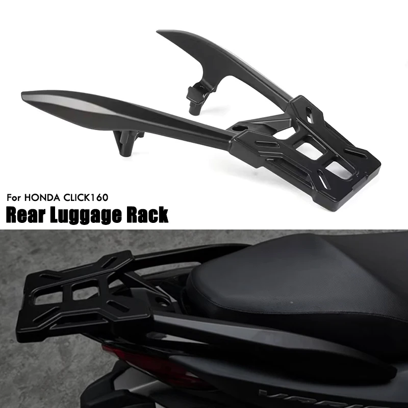 

Motorcycle Rear Luggage Rack Cargo Holder Top Box Carrier Shelf Bracket For HONDA CLICK VARIO 160 CLICK160 VARIO160 2022-2024