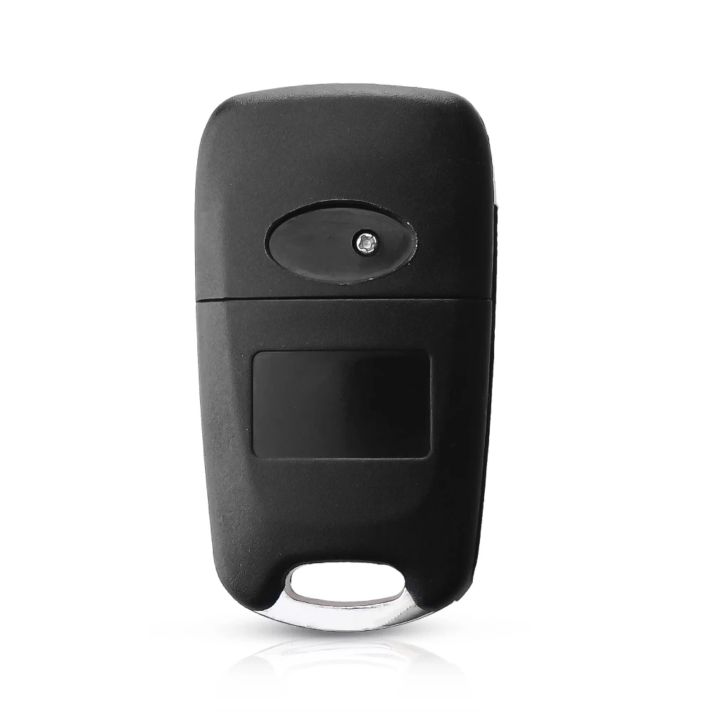 KEYYOU Modified Car Flip Folding Key Shell Remote Fob For Hyundai I30 IX35 I20 Hold Buttons