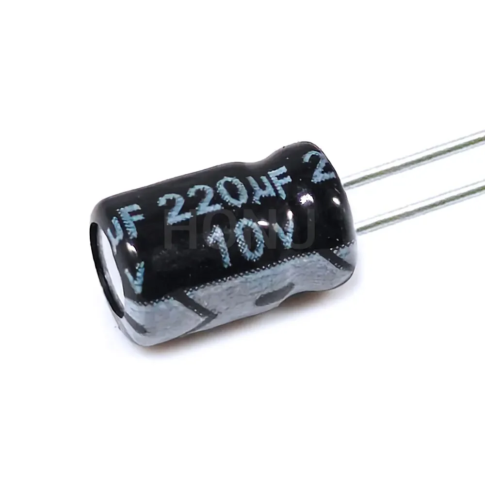 

20PCS 220uF 10V 220MFD 10Volt 5*7mm Aluminum Electrolytic Capacitor Radial 220mf10v 220uf10v 10v220mf 10v220uf ±20%
