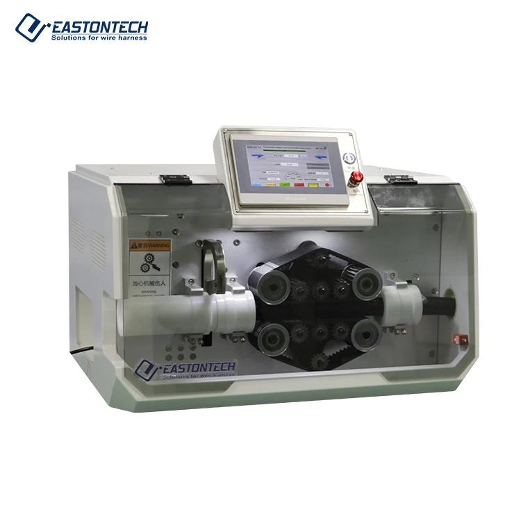 EW-12A-2 Customized Automatic Cutting Machine Corrugated PVC Pipe Tube Cutter Plastic PVC Pipe Manufacture Equipment For 5-45mm