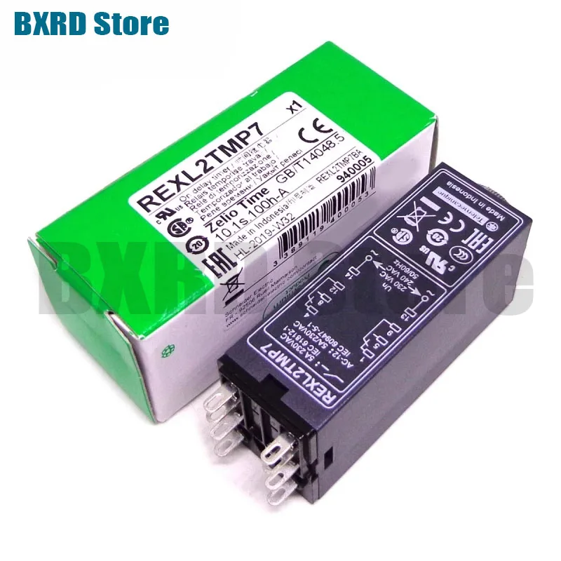 Brand new and original REXL2TMBD 24VDC REXL2TMP7 230VAC 0.1S-100H REXL2TMF7 RXZE1M2C