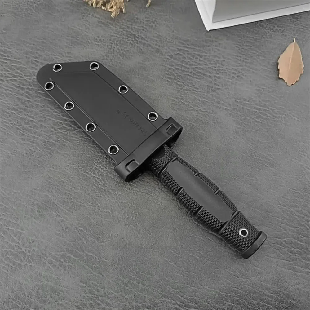 Mini Pocket Knife Outdoor Tanto Fixed Blade Nylon Fibre Handles Tactical Hunting Knife Self Defense EDC Camping Knives、