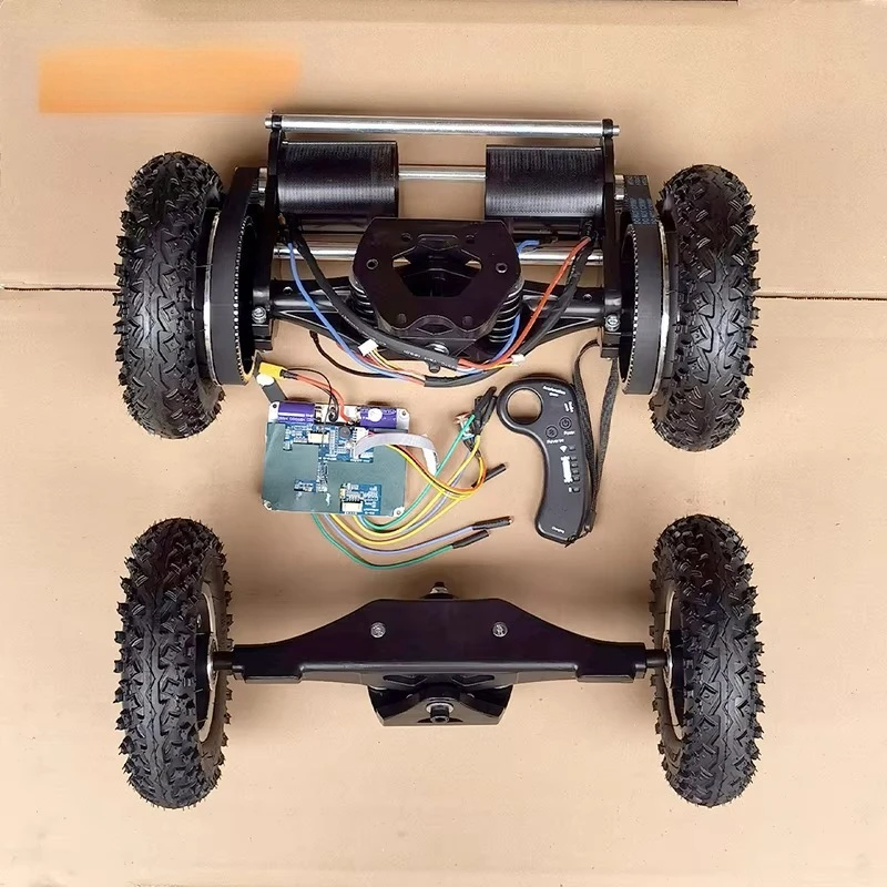 190KV N63 Motor Suporte Forte Caminhão 8 Polegadas Pneu Off Road Kit de Conversão de Skate de Montanha Elétrica