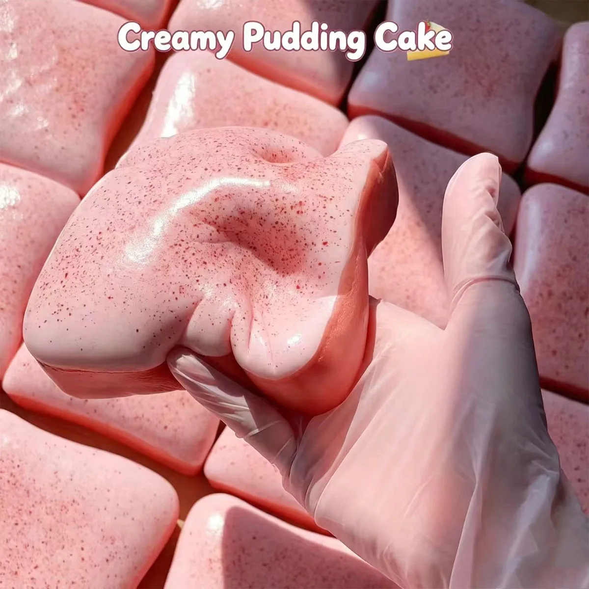 cute Squishy Super soft tender berry Toast Bread gift Squeeze Slow Rising Stress Relief release emotions pinch  gift
