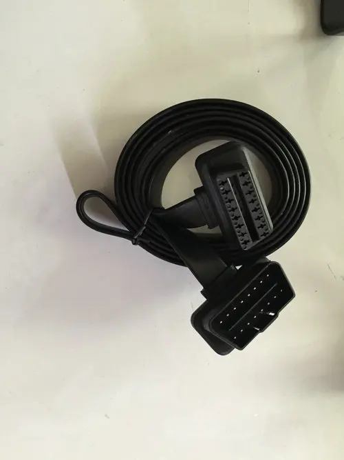 

OBD2 16-жильный плоский провод ELM327 «папа-мама» 10 м автомобильный диагностический разъем удлинительный кабель