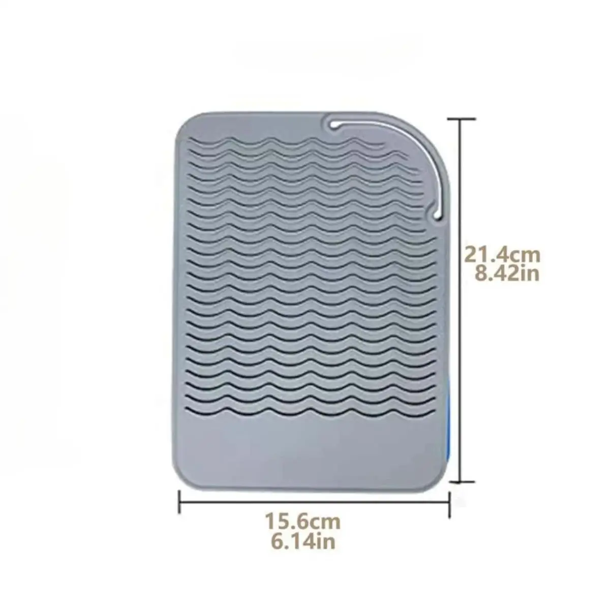 وسادة حرارية محمولة مقاومة للحرارة لفرد الشعر ، حامل حديد تجعيد