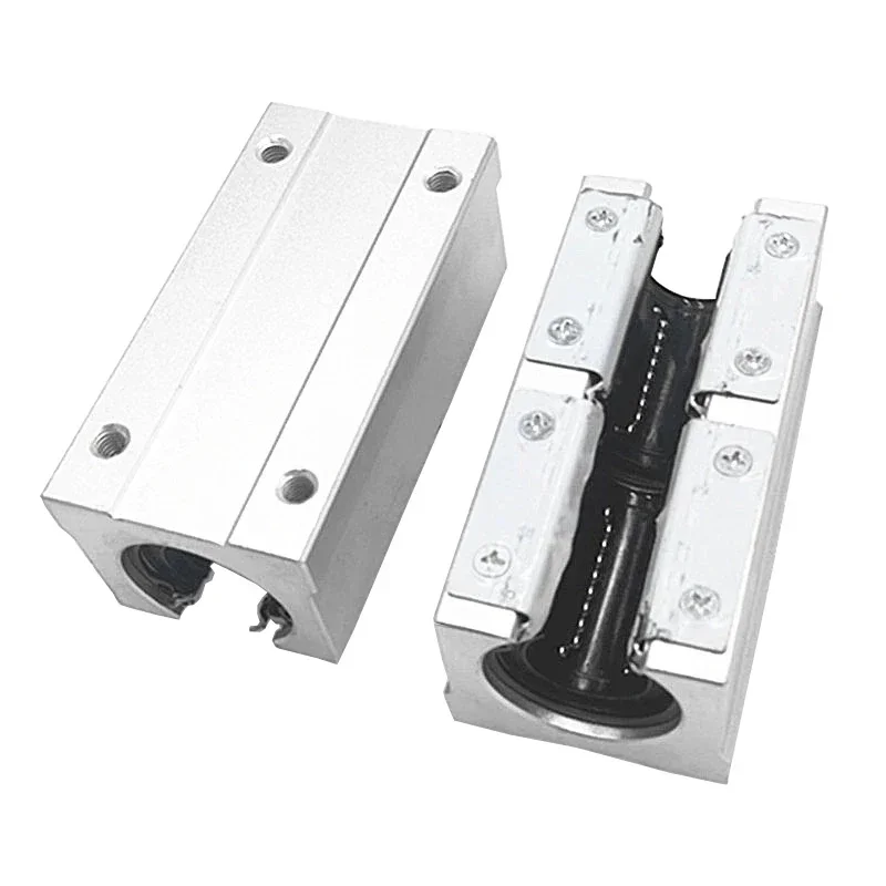 

2 Pcs SBR16LUU SBR16 Lengthening Linear Bearing 16mm Open Slide Block CNC Parts