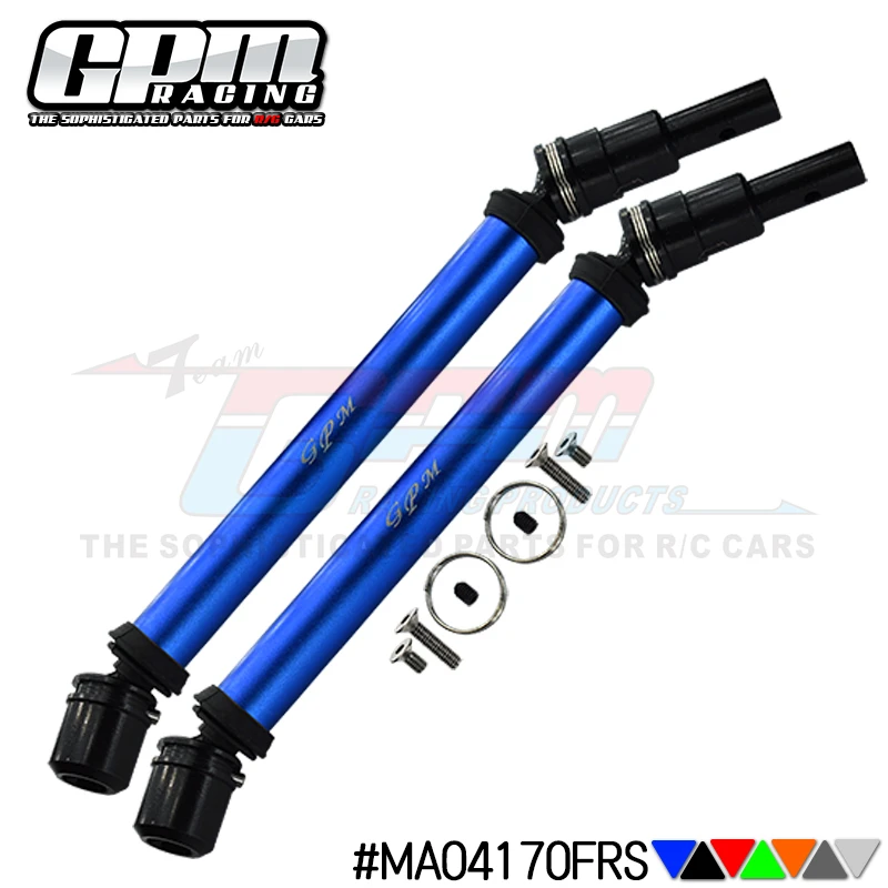 

GPM Medium Carbon Steel+Aluminium Front/Rear CVD Drive Shaft For Outcast 1/10 Kraton ARA311148+ARA311149