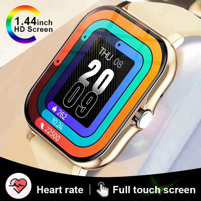 2024 New Smart Watch For Men Women Gift Full Touch Screen Sports Fitness Watches Bluetooth Calls Digital Smartwatch Wristwatch