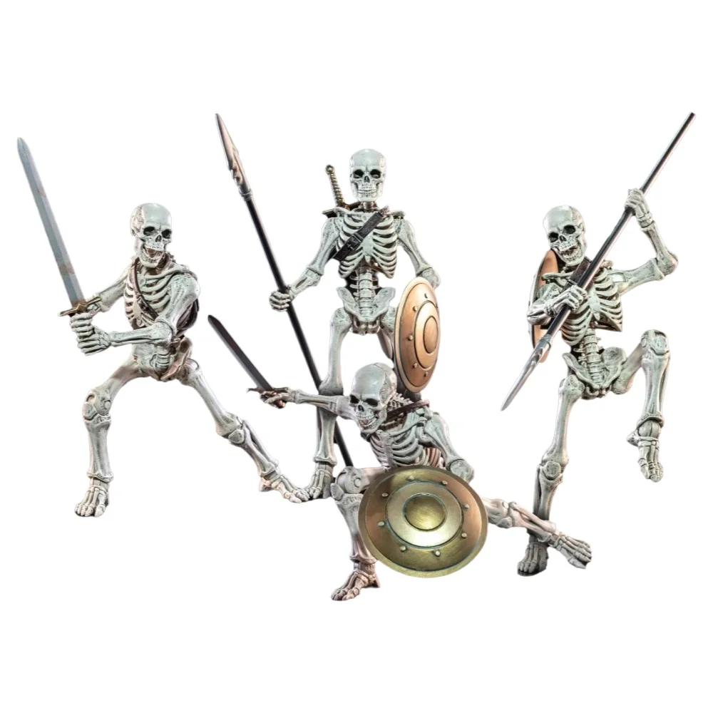 Four Knights Studio 1/12 Soldier Skeleton Limited Edition volledige set 6'' actiefiguren speelgoed op voorraad - afbeelding 2