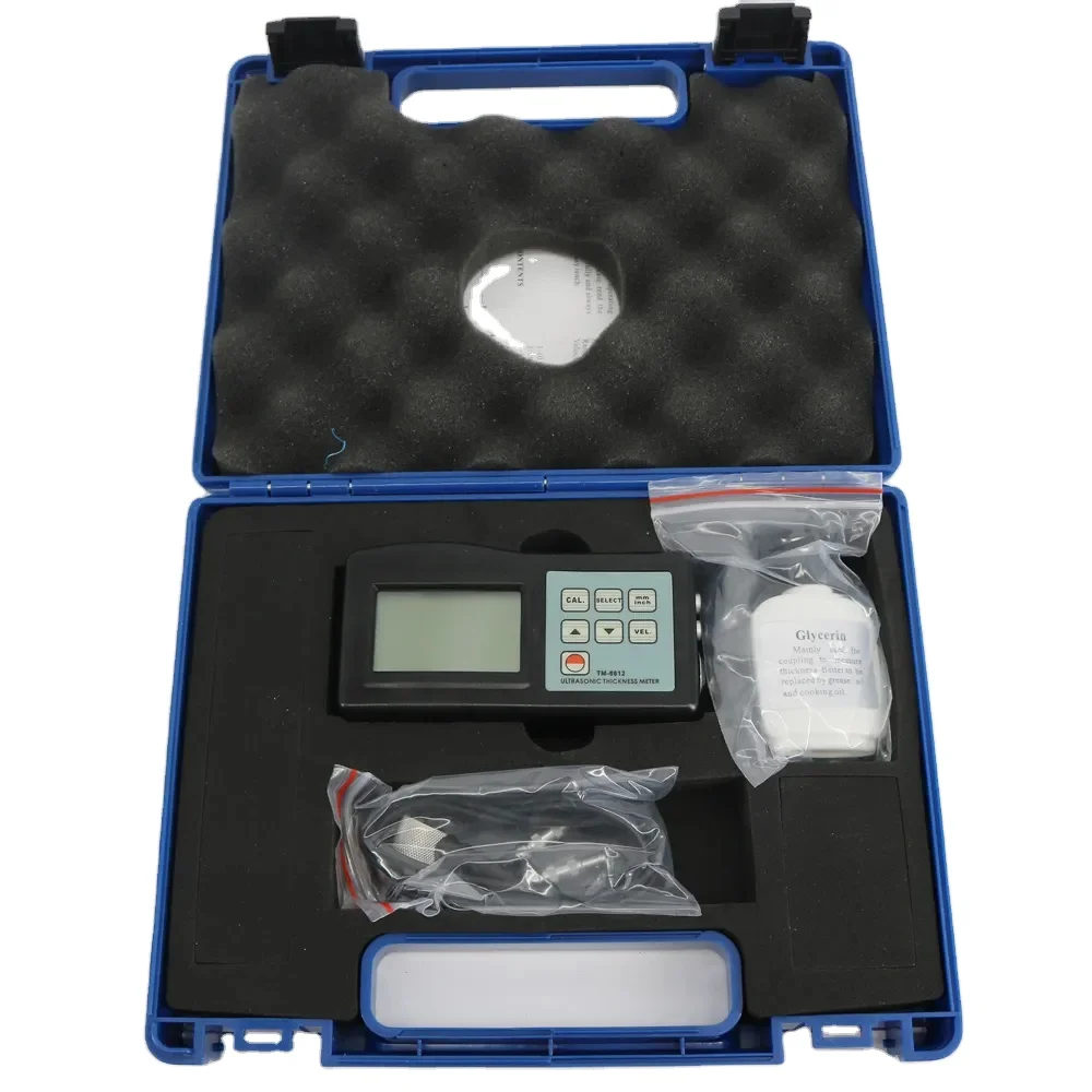 TM-8812 Ultrasonic Thickness Meter Thickness Corrosion Pressure Tester Plastic Film Thickness Measuring Instrument