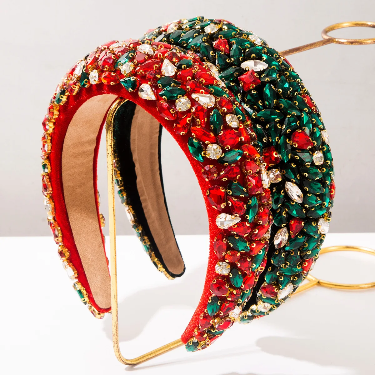 european-and-american-crystal-headband-for-women-luxury-full-diamonds-christmas-new-year-hair-hoops-haidband-hair-accessories