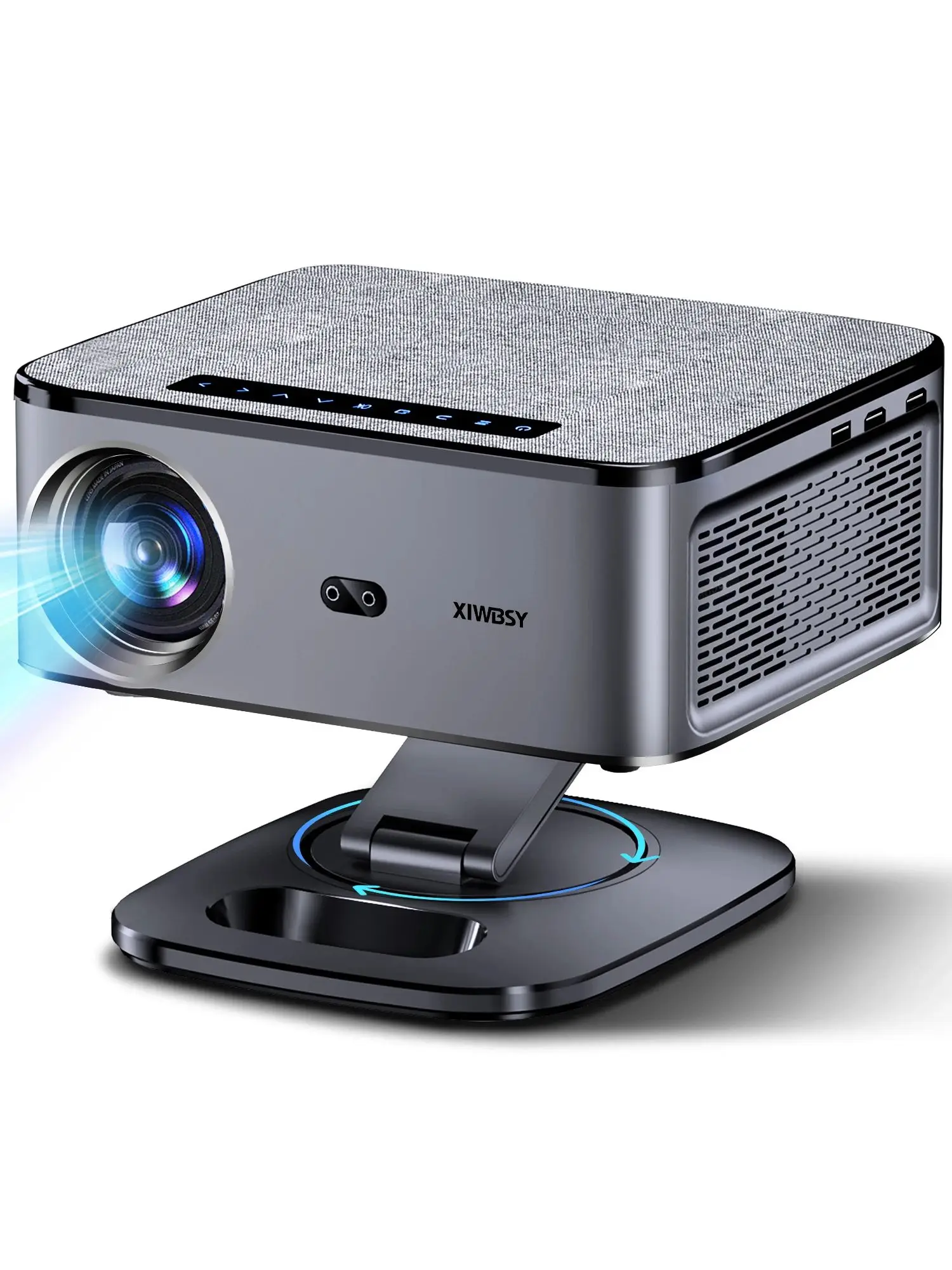 XIWBSY 2026 4K Filmprojektor 42000 Lumen WiFi6 Google TV Projektor BT5.4 Videoprojektor Heimkino für Netflix Beamer