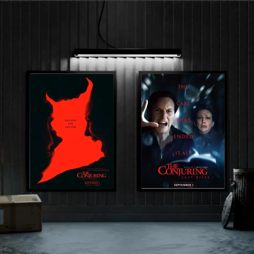 The Conjuring آخر طقوس المشارك يطبع حائط لوح رسم صورة فنية غرفة المعيشة ديكور المنزل قائمة التتبع غطاء ألبوم الموسيقى