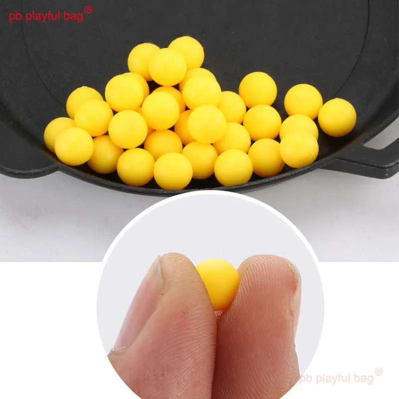 Outdoor Sports Bottled Soft Bullets 6MM 7-8MM Soft Rubber Bullet Children's Toy Accessories Adult CS Game Party Gift IG91