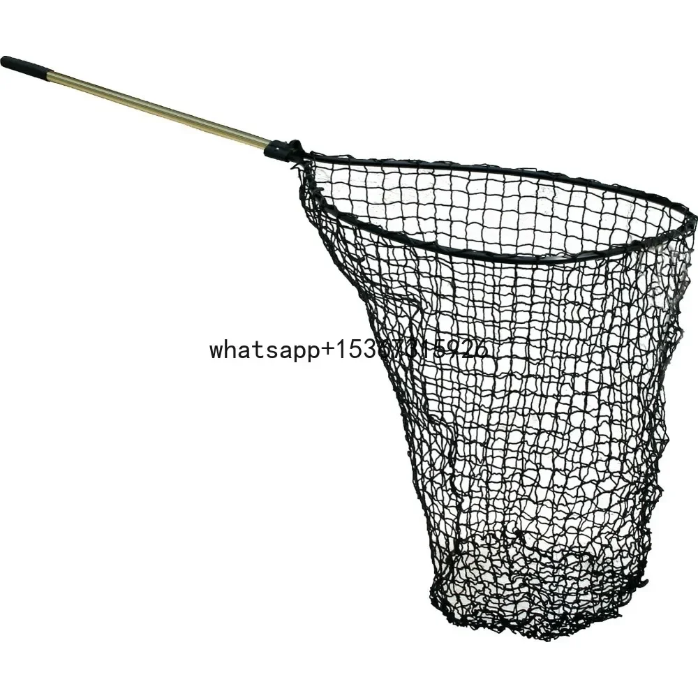 Power Catch Weighted Net | Coated Netting Fishing Net with Collapsible Handle | Available in Multiple Hoop Sizes