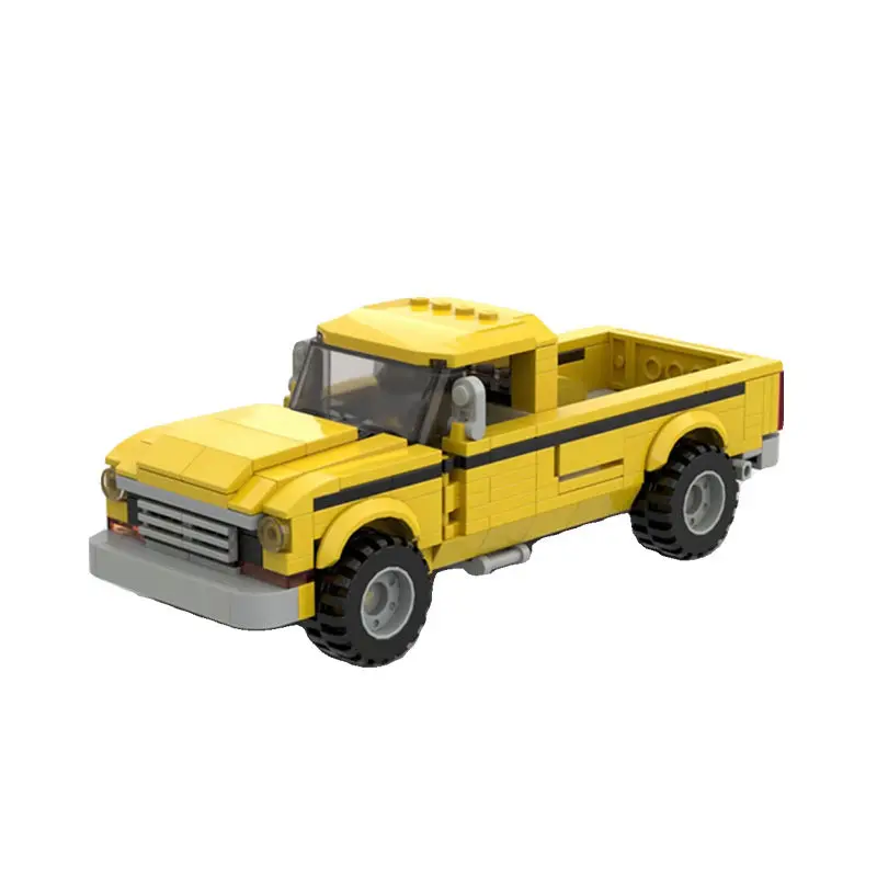 

MOC Forded F-250 Speed Champions Pickup Truck Cars Building Blocks Bricks Set Kids Toys Gifts For Boys & Girls