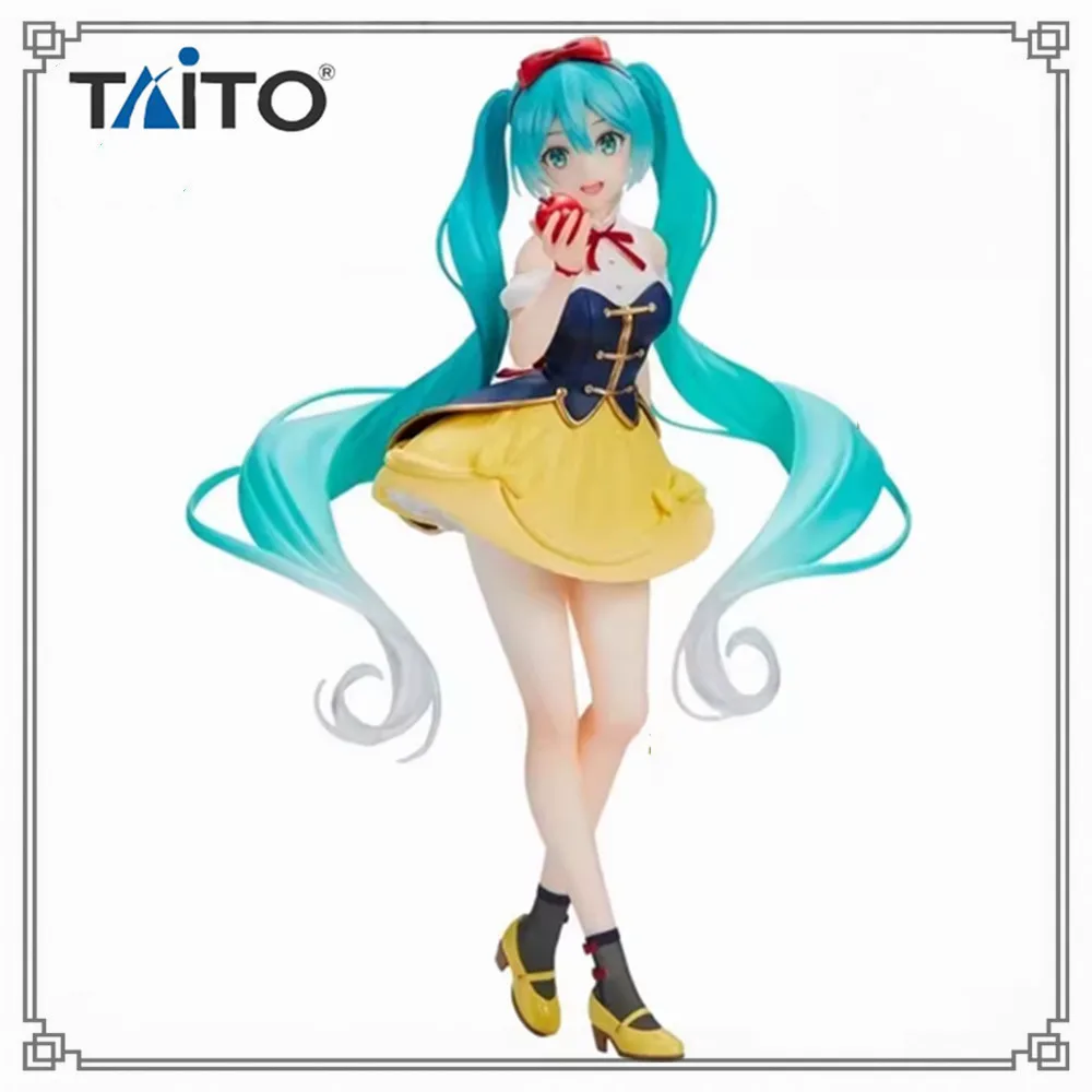 

Оригинальная аниме Taito Hatsune Miku, страна чудес, Вокалоид, Мику, ПВХ экшн-фигурка, коллекционная игрушка, кукла для девочек, подарки, модель 18 см