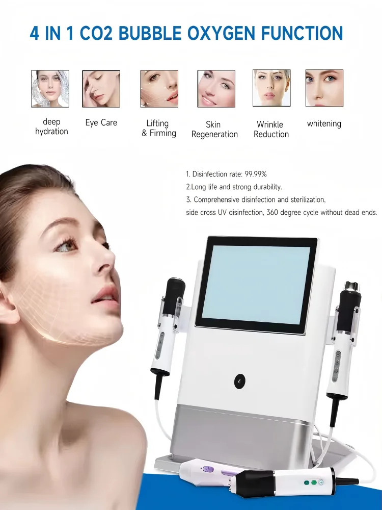 

Oxygen Jet Facial Machine Hydro Oxygen Facial Machine Exfoliate Co2 Bubble Oxygen Facial Machines