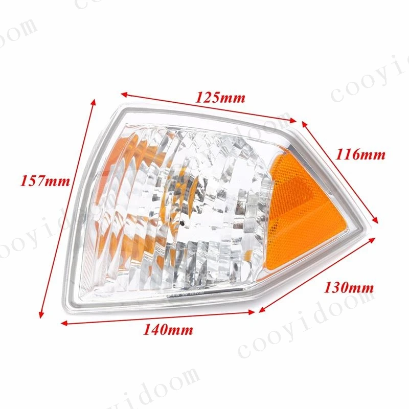 For Jeep/Compass 2007 2008 2009 2010 Car Styling Side Marker Parking car front Turn Signal Corner Light CH2520144 116-01198L