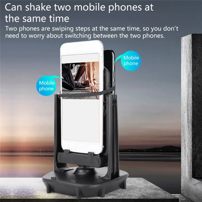 New Mobile Phone Shaker Holders Swing Device Automatic Shake Steps Counter for Pedometer Increase the Number of Step