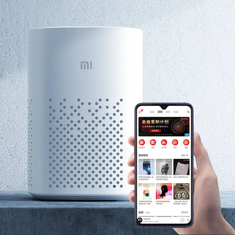 Imagem -03 - Xiaomi-xiaoai White Alto-falante Compatível com Bluetooth Smart Home Play Smart Home Wifi Controle de Voz 4.2 Suporte A2dp Music Playback