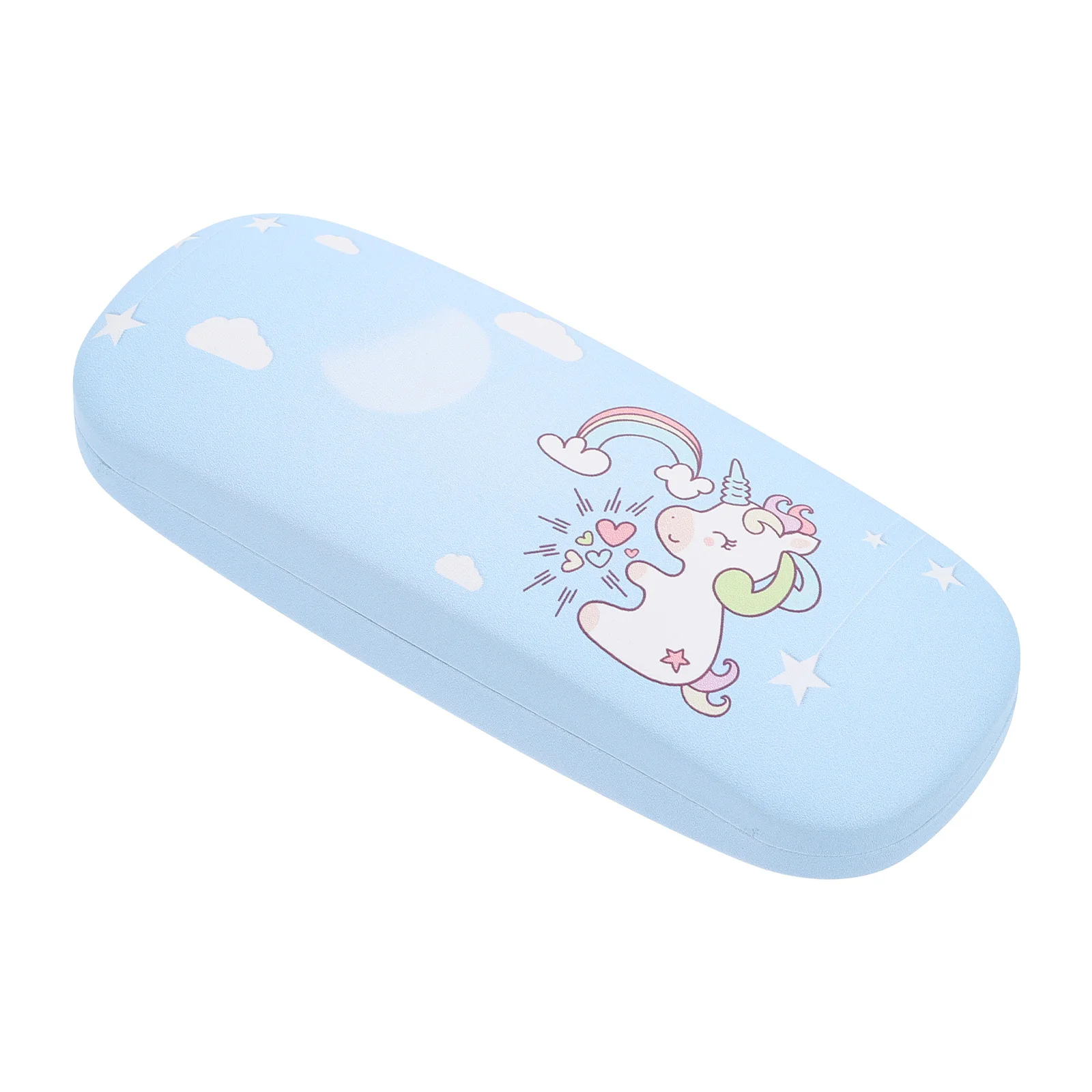 

Cartoon Glasses Box Portable Eyeglasses Case Small Travel Kids Sunglasses Storage Container Protective Durable Stylish Simple