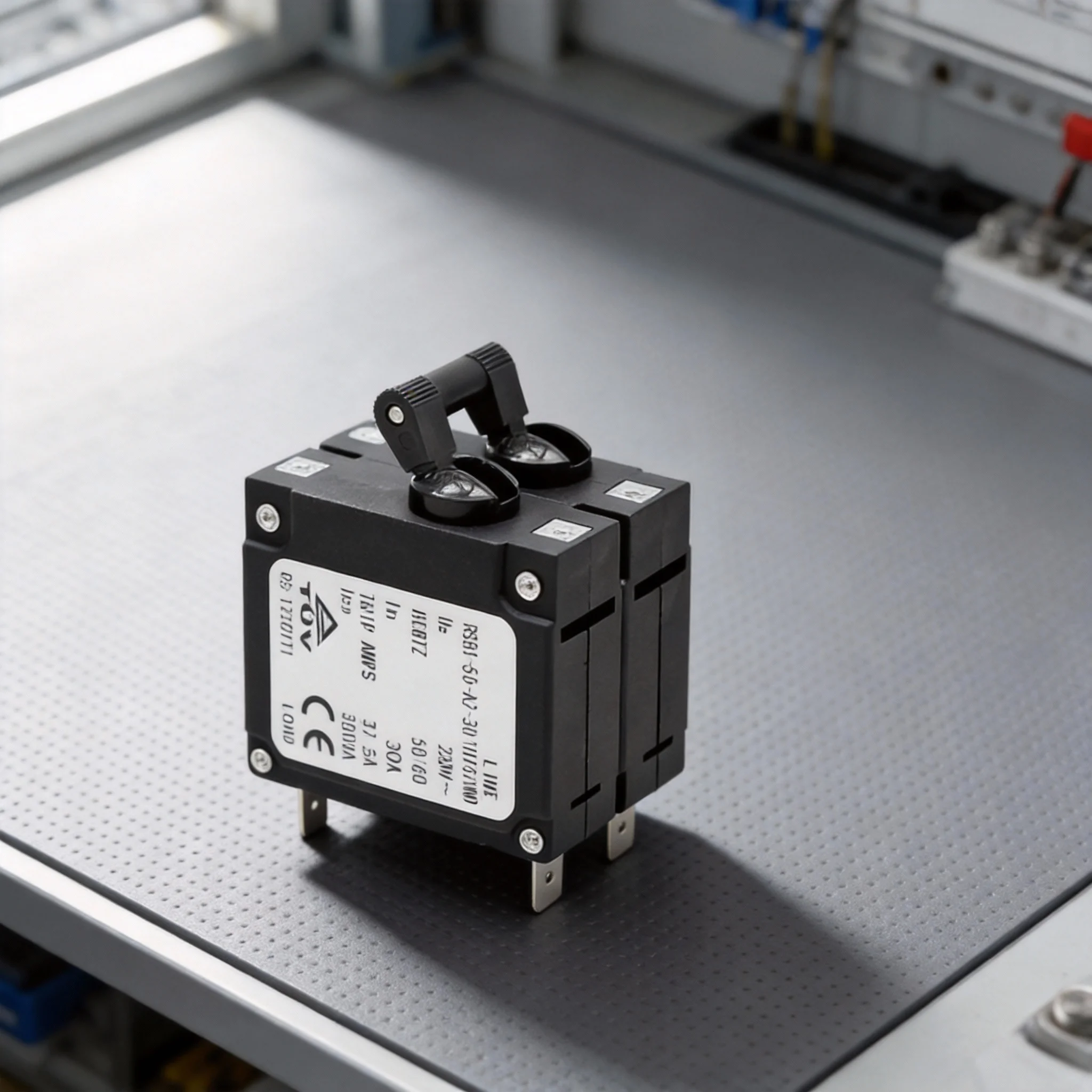 1pc Hydraulic Magnetic Circuit Breaker RSB1-50-2P 50A Overload Protection For Industrial Automation Electrical Systems
