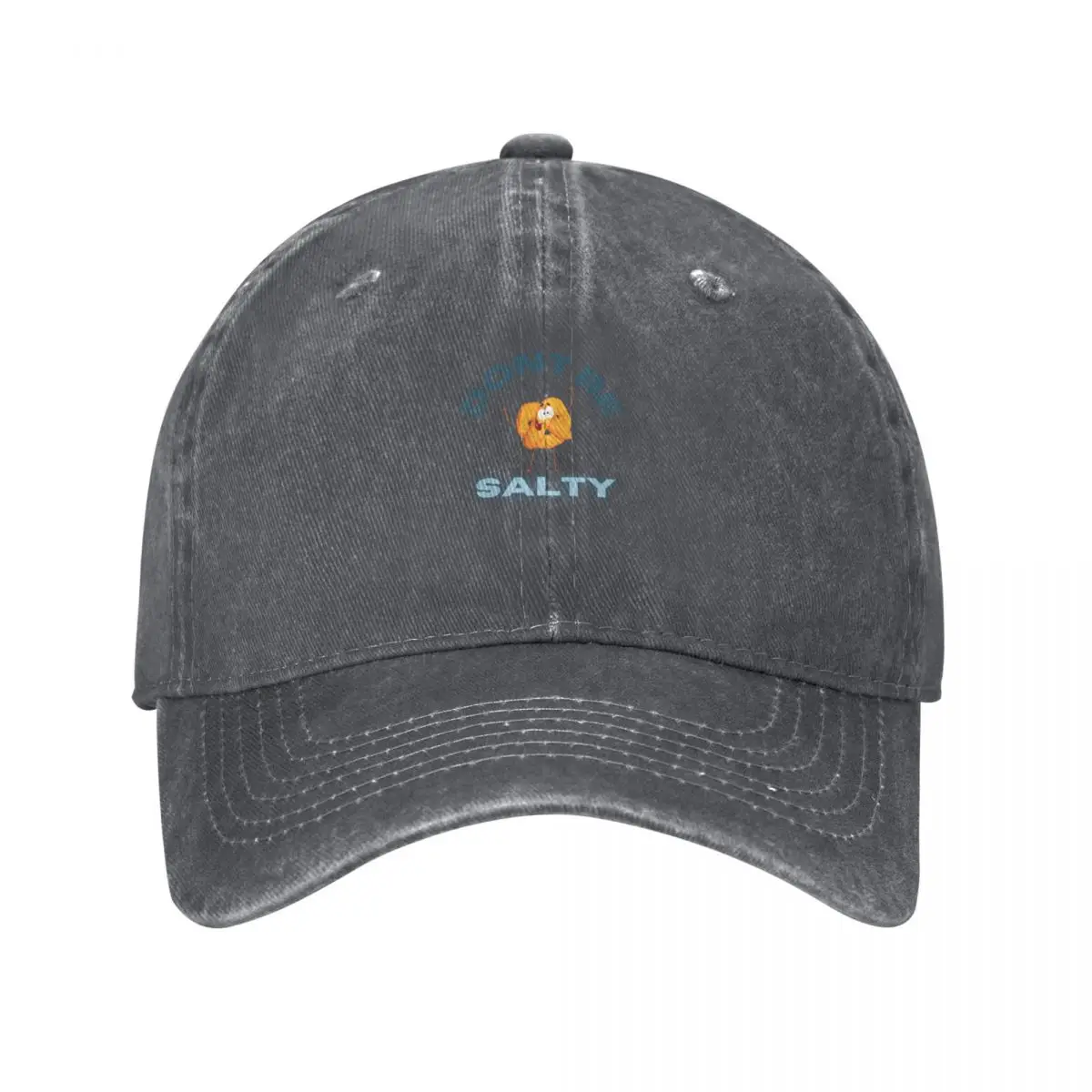 FUNNY Pretzel - Don't Be SaltyCap Baseball Cap Luxury Brand Gentleman Hat Beach Caps For Men Women's