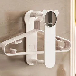 No Punching Suction Cup Hanger Storage Rack Retractable Storage Home Bedroom Suction Cup Wall Hanging Clothes Drying Support