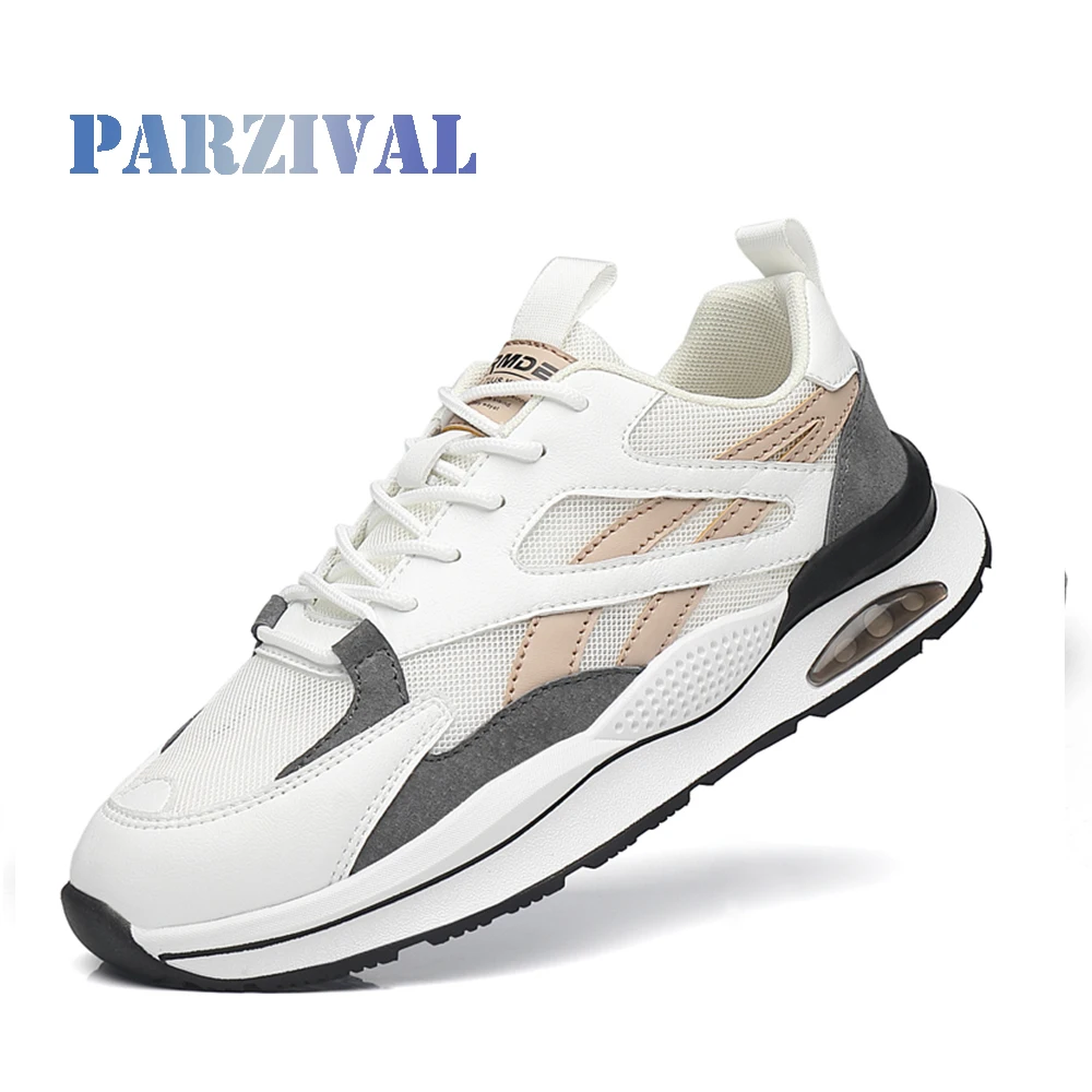 PARZIVAL Men Shoes Breathable Summer Casual Shoes Outdoor Comfortable Running Shoes Mesh Shoes Men Sneakers Forrest Gump Sneaker