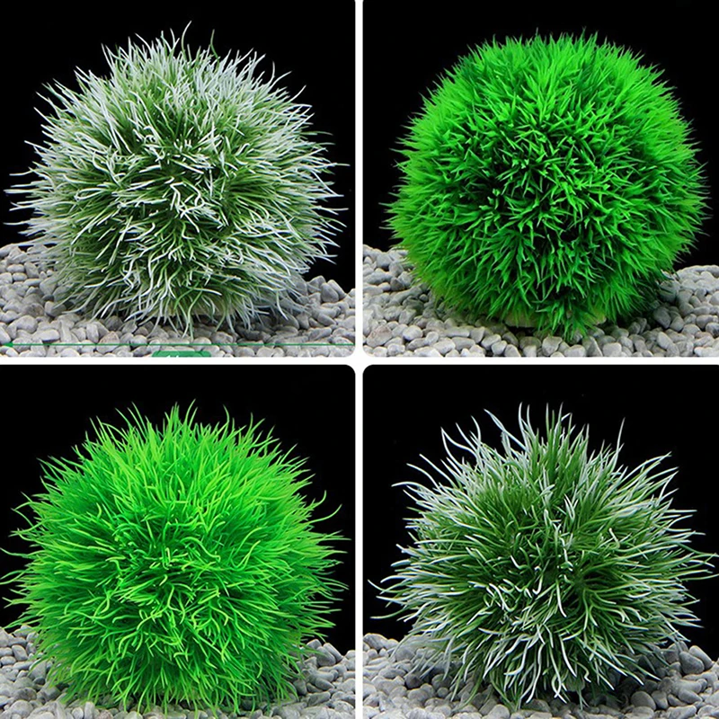 Marimo Moss Balls Live Aquarium Plant Algae Fish Shrimp Tank Ornament Simulation Green Algae Balls Artificial Plant