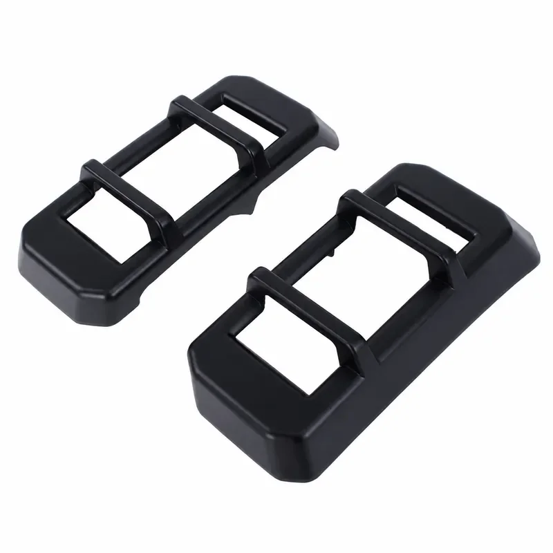 AEF2-Front Fog Lamp Light Cover Protective Frame For Chery Jetour Traveller 2023 2024 Accessories Matte Black